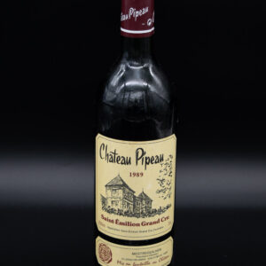 Ch Pipeau Grand Cru Classe St. Emelion 1989