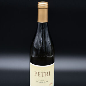 Bottle of 2023 Petri Chardonnay
